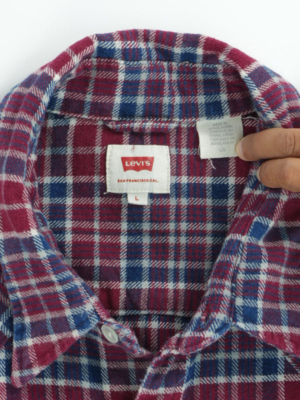 Levi's Stripe Shirt : L
