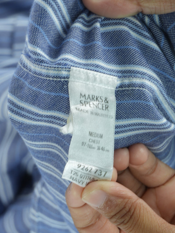 Marks & Spencer Blue Harbour Shirt : M