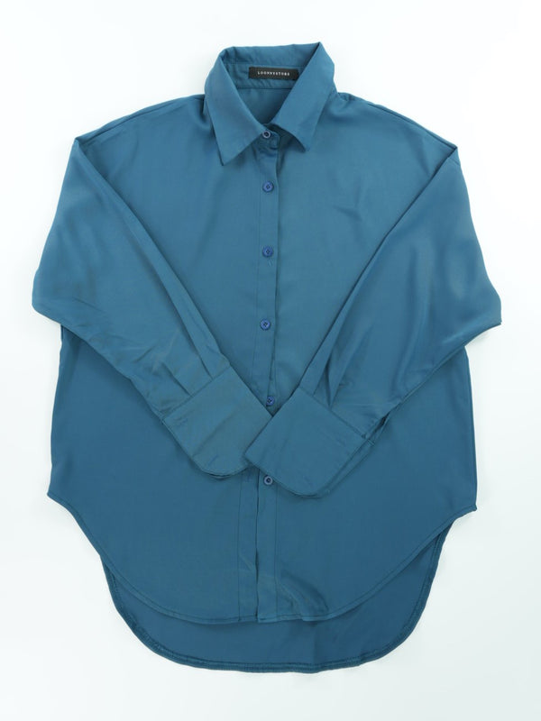 Loonnystore Satin Shirt : L