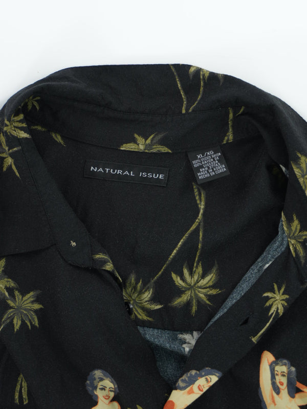 Natural Issue Hawaiian Shirt : XL