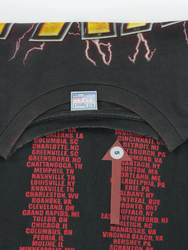 KISS The Farewell Tour 1973 - 2000 Single Stitch Black Graphic T Shirt : XL