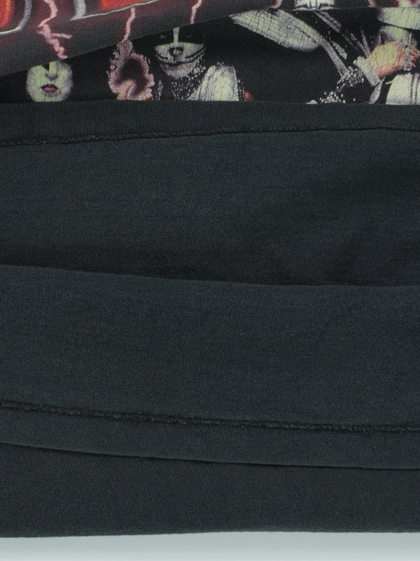 KISS The Farewell Tour 1973 - 2000 Single Stitch Black Graphic T Shirt : XL