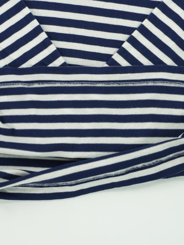 COMME des GARCONS PLAY Stripe Long Sleeve With Red Heart : XL