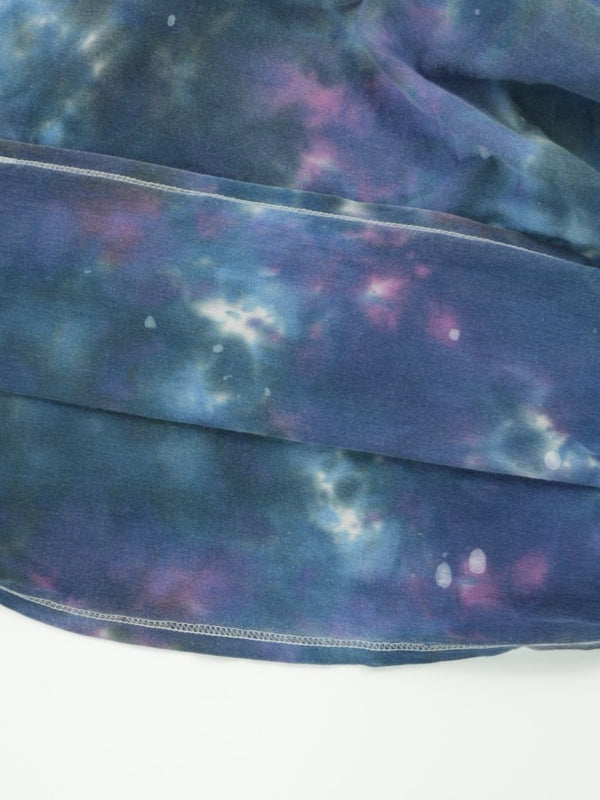 DOM Galaxy Space Kitty Tie Dye T-Shirt : XL