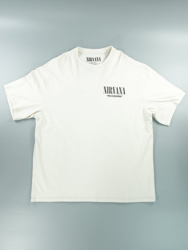 Pull&Bear Nirvana Printed T-Shirt : XL