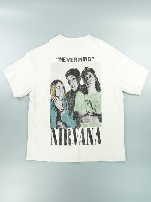 Pull&Bear Nirvana Printed T-Shirt : XL