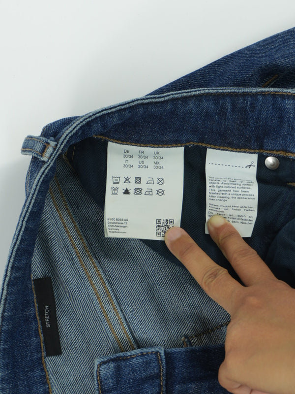 BOSS Hugo Boss Stretch Denim : 30