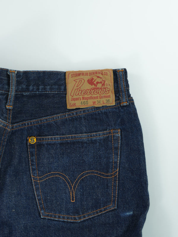 Pherrow's 466 Starch Wash Jeans : 34