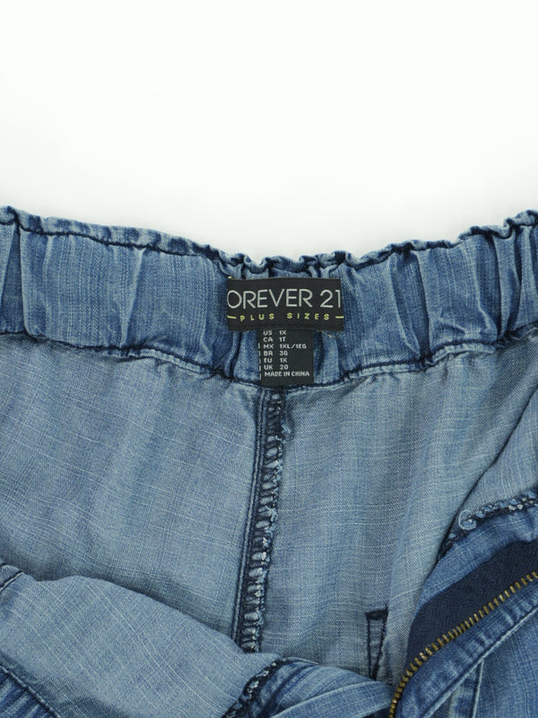 Forever 21 Denim Short : XL