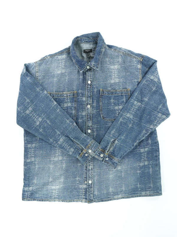 Forever 21 Denim Shirt : XXL