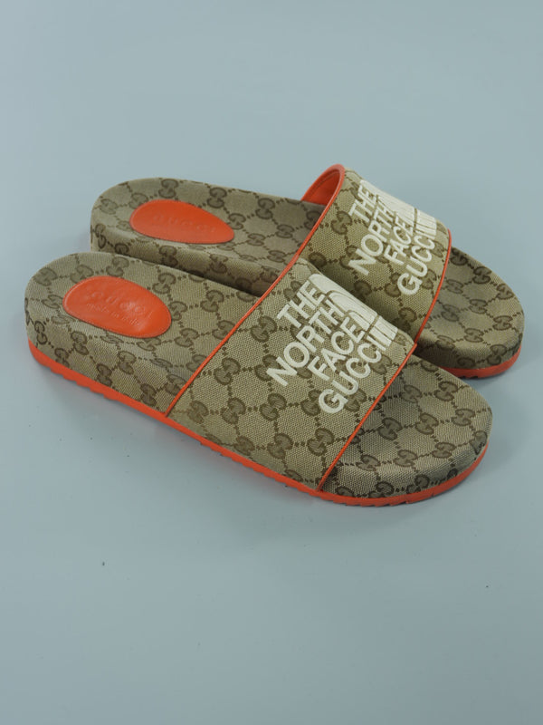 Gucci x The North Face GG Canvas Slides : 9